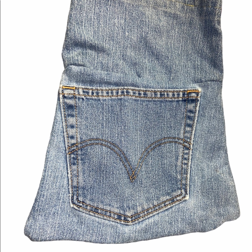 Handmade re-purposed Levi’s LGBTQ denim shoulderbag - Picture 4 of 10
